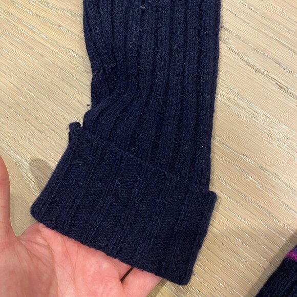 Black Floral Cardigan with Collar - Picture 4 of 4